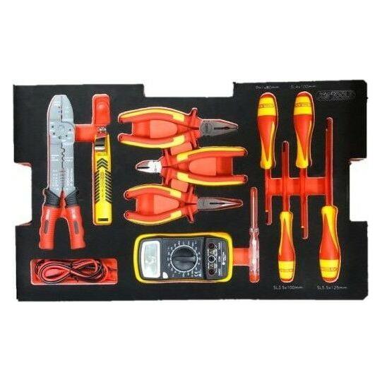 KS Tools Elektrowerkzeugset für SCM-Transportboxen (716.0011)