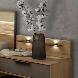 Wiemann Nachttisch-Paneel Vancouver Holz Braun Eiche