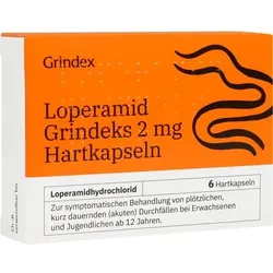 LOPERAMID Grindeks 2 mg Hartkapseln 6 St