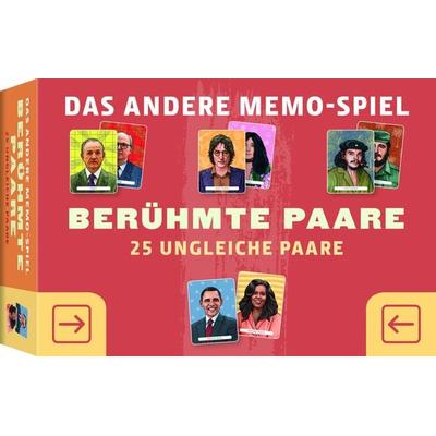 BERÜHMTE PAARE - DAS ANDERE MEMO-SPIEL, Set von , Librero, 978-94-6359-488-2