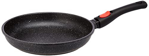 Kamberg Gietaluminium Koekenpan met afneembaar handvat, Grijs, 26 cm