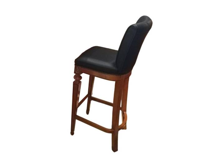 Xlmoebel Barhocker Barock-Rokoko Barhocker aus Leder mit elegantem Design (Barhocker), Hergestellt in Europa