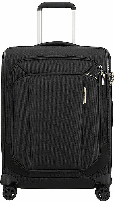 Samsonite Handgepäck Trolly Respark Spinner erweiterbar 55cm Ozone Black schwarz EG
