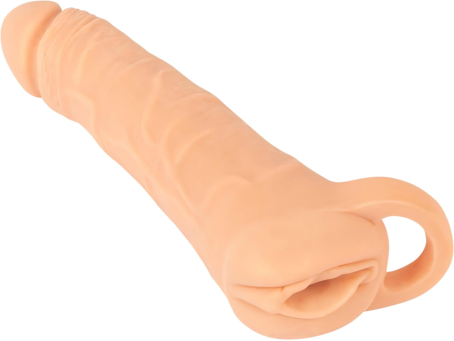 Nature Skin - 2-in-1 Real Feel Sleeve & Extender - 23cm (Natural)