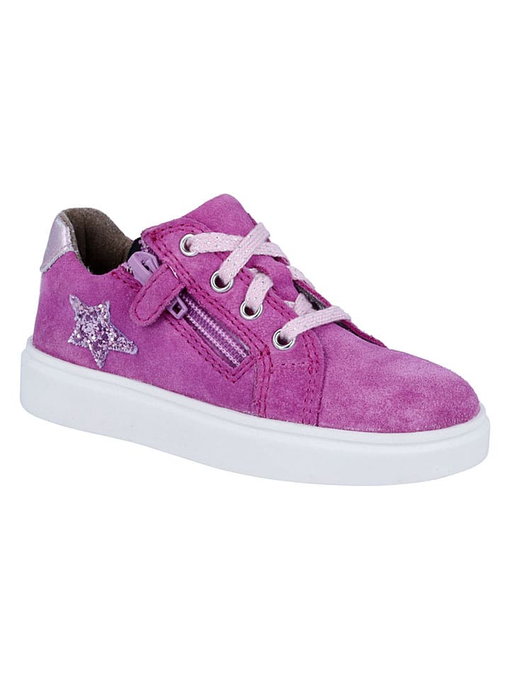 Richter Shoes Leder-Sneakers "Flora" in Lila - 26
