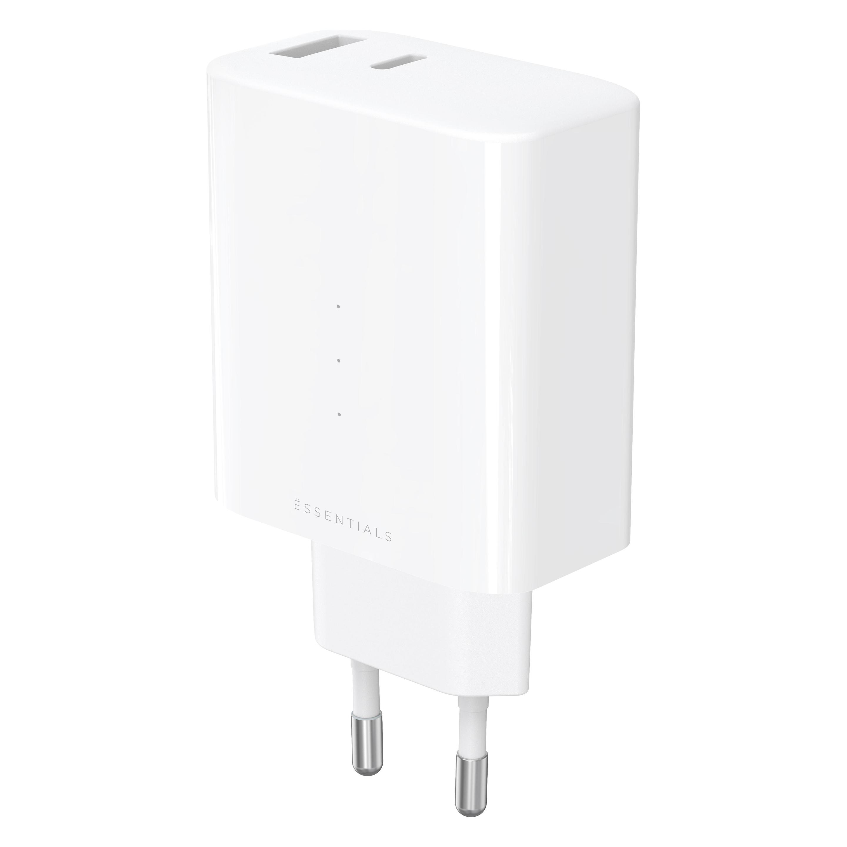 Upström UPSTRM Charger 65W Dual USBA USBC GaN (65 W, 2 Ports) (GC650-E)