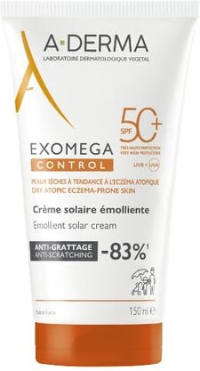 A Derma A-Derma EXOMEGA Protetor Solar Emoliente SPF50+ 150ml