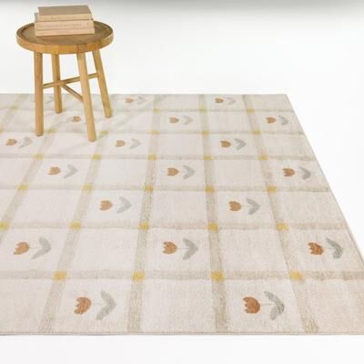 Balta Rugs Linden Kids Boho Floral Check Area Rug