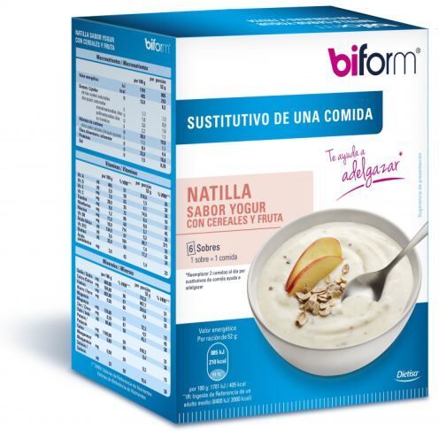 Biform Yoghurt Custard and Cereals