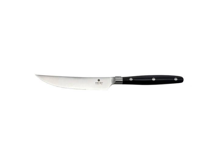 Heidi Cheese Line Steakmesserset, Kunststoff, 6-teilig, 24 cm, rostfrei, extrem scharf, Besteck, Messer