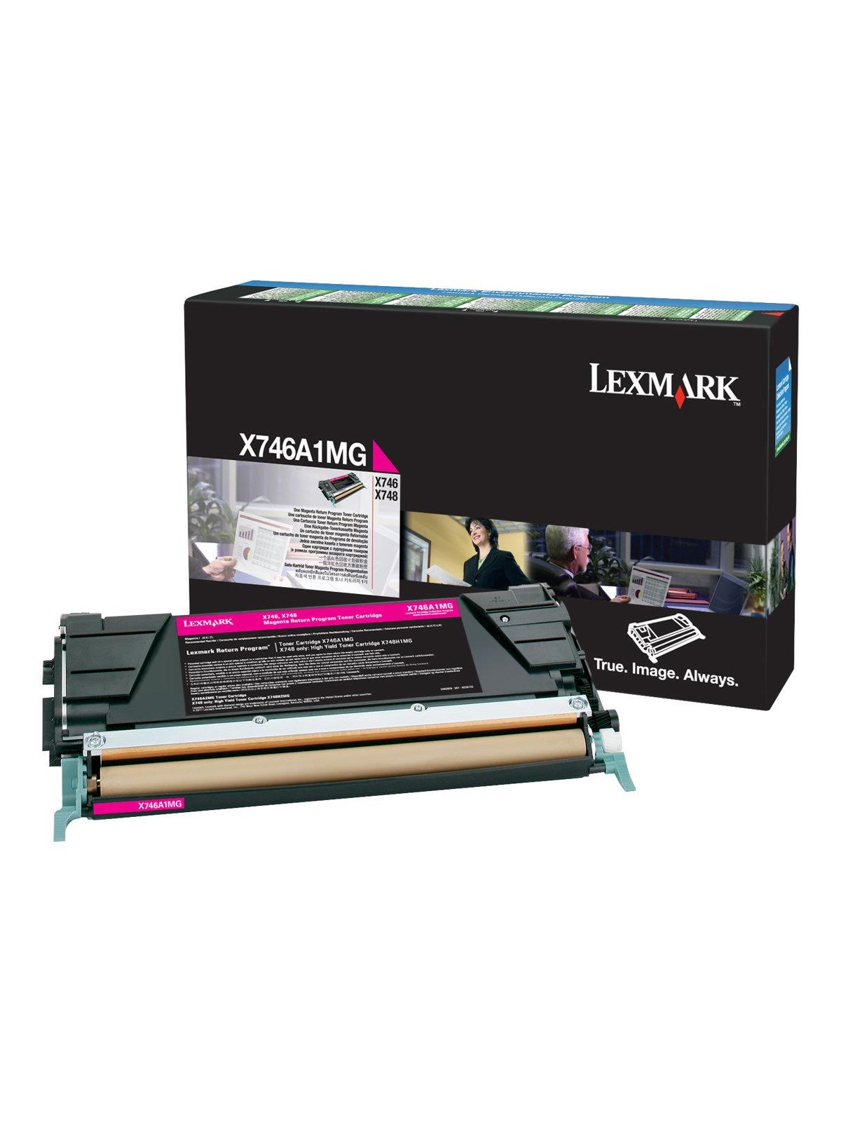 Lexmark X746A1MG - Magenta toner - Tonerpatrone Magenta