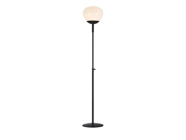 Lampadaire 1xE27 noir et blanc