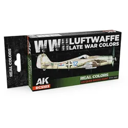 AK Real Colors WWII Luftwaffe Late War Colors SET