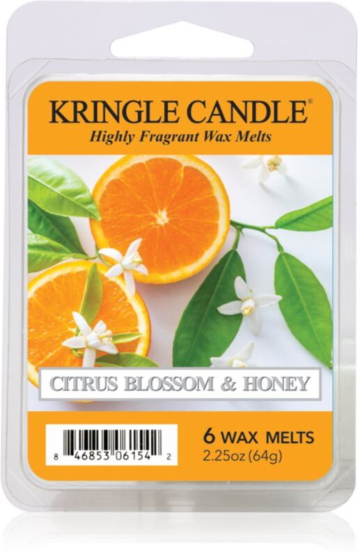 Kringle Candle Citrus Blossom & Honey tartelette en cire 64 g