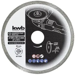 kwb, Sägeblatt, Diamant-Trennscheibe Whiteline 125