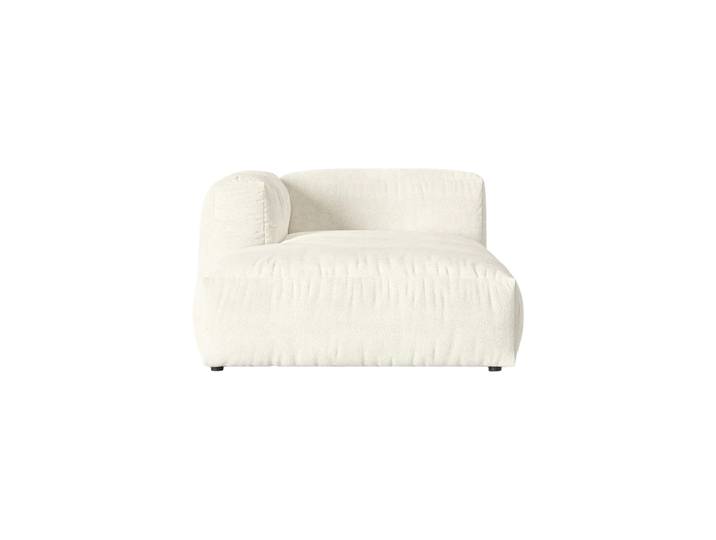 Modulares Design Chaiselongue „Martina“ Bouclé Ivory Micadoni