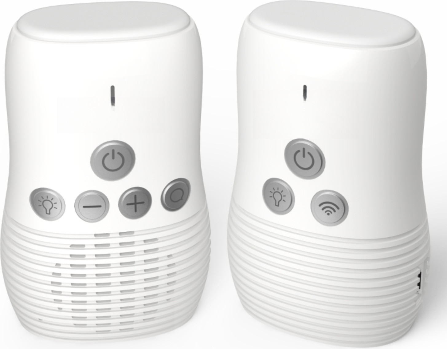 Youha Audio Babyfoon - DECT Babyphone zonder Camera en Wifi met Tweerrichtingscommunicatie en Nachtlampje - 280 Meter Bereik