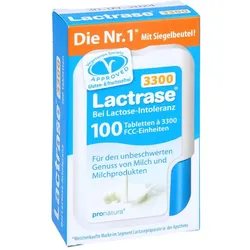 Lactrase 3300 FCC Tabletten im Klickspender