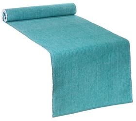 IH Casa Decor Chambray Ribbed Table Runner (Teal) - Set of 2