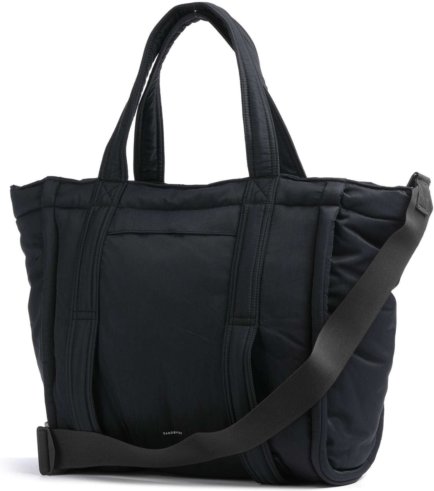 Sandqvist Curve L Shopper, schwarz