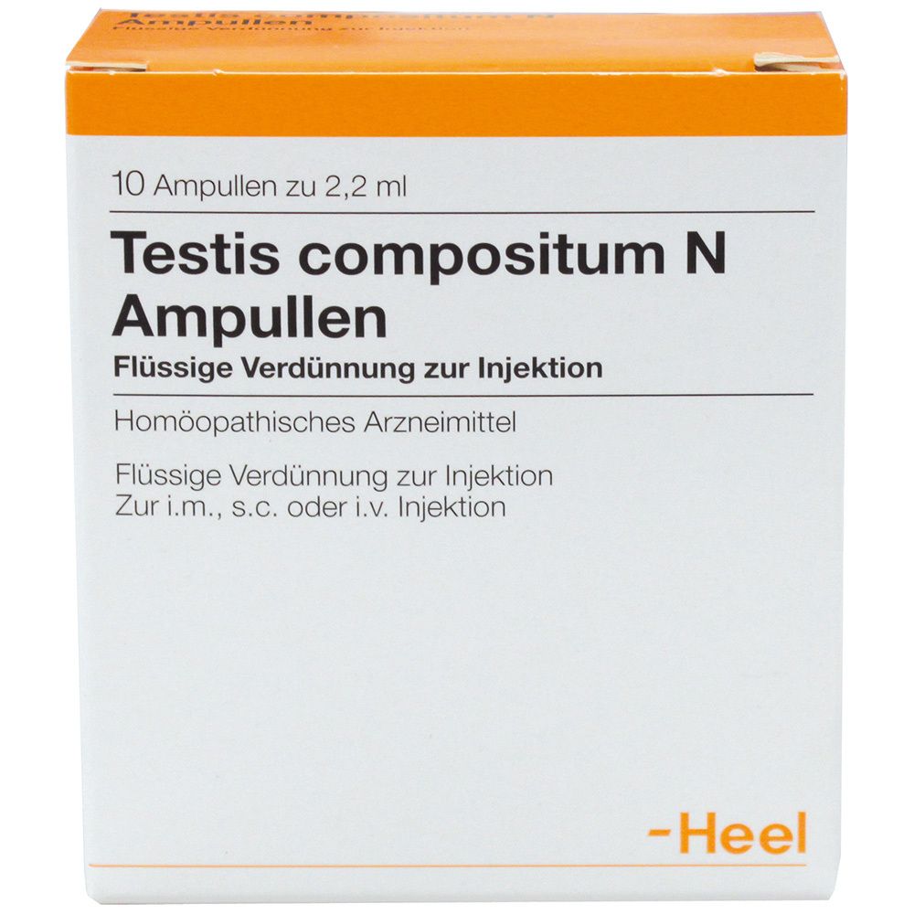 Testis Compositum N Ampullen 10 St