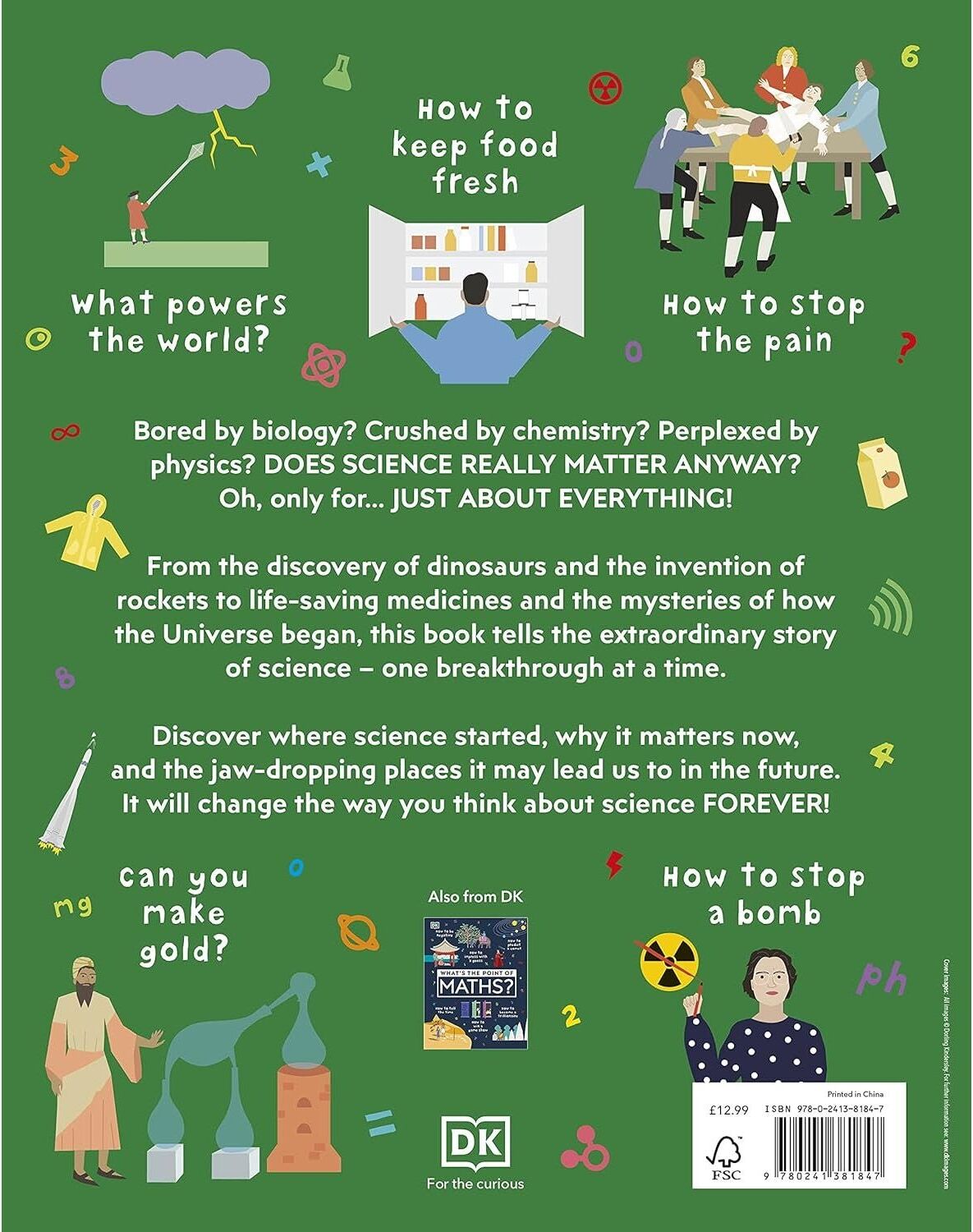 DK Children What's the Point of Science? by DK 9780241381847