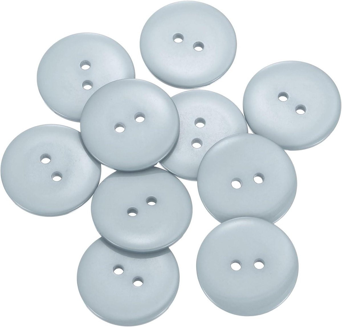 Grijs Hars Naaiknoppen Decoratieve Knopen voor Kleding Versieren 30 mm