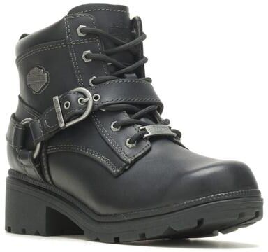 Harley-Davidson TEGAN - Womens 6.5 Black Boot Medium