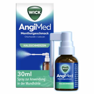 WICK Pharma - Zweigniederlassung der Procter & Gamble GmbH WICK AngiMed Mentholgeschmack 2mg/ml+0,5mg/ml Spr. 30 ml 18447983