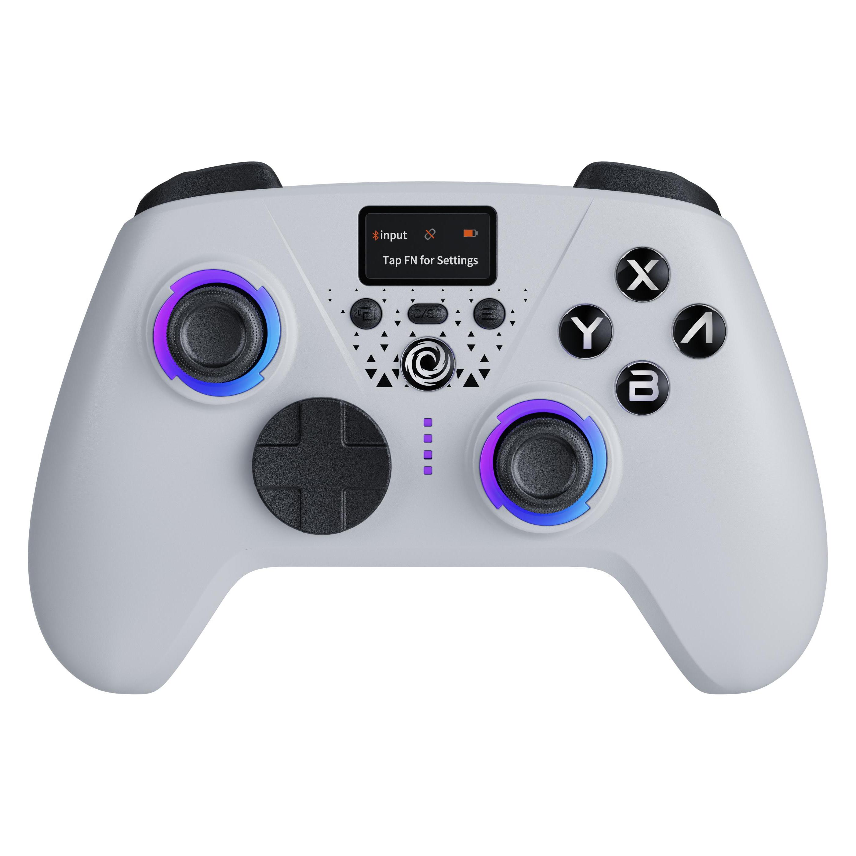 Oniverse - Wireless Controller Aura - Nintendo Switch 2 (Radiant White) (Android, Mac, PC, Switch) (ONICTR5-SWI2-WHT)