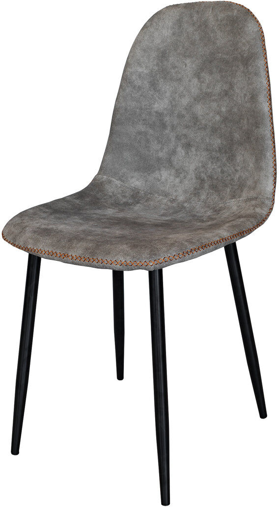 Corrigan Studio Stillmore 48 cm H Microfiber / Microsuede Accent Grey 86cm H X 44cm W X 52cm D