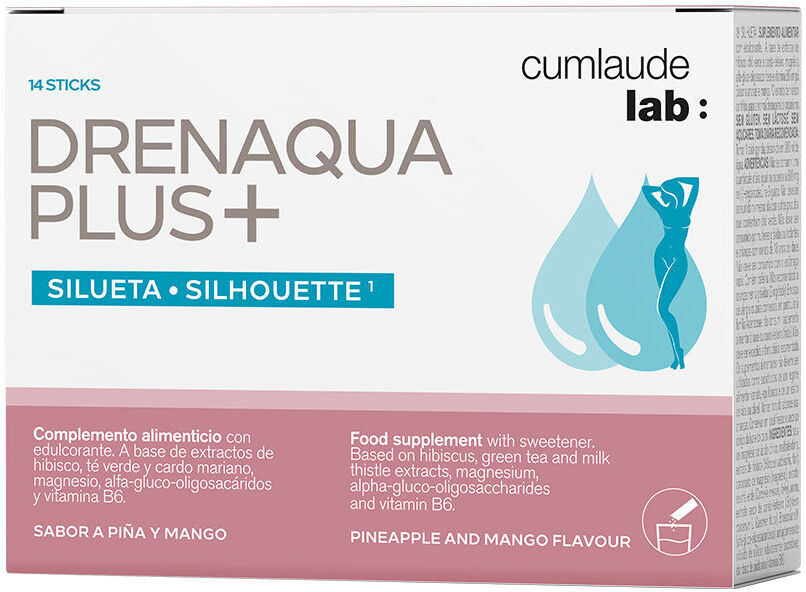 Cumlaude Lab Drenaqua PLUS+ bastões 14uds