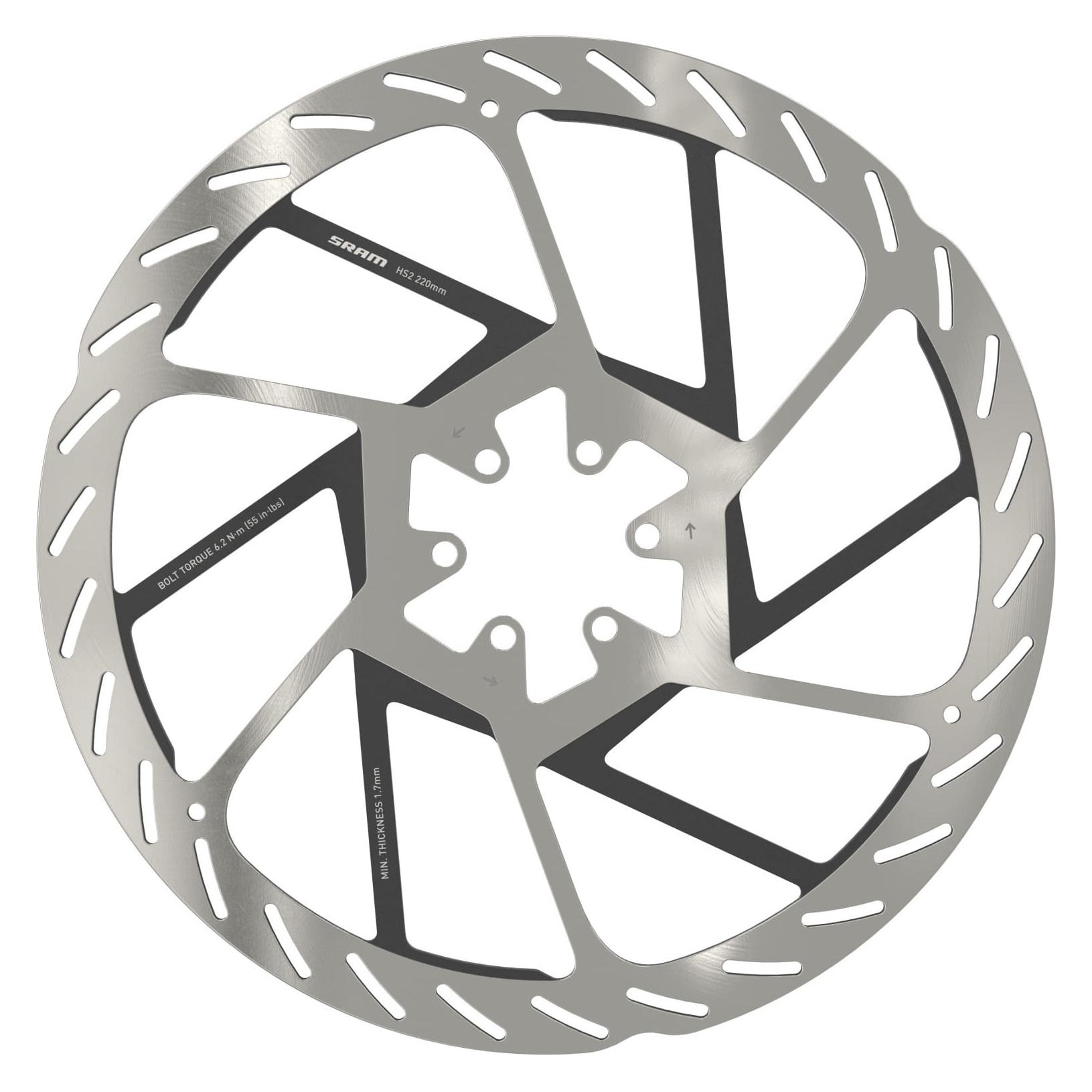 Sram Rotor HS2 Rounded (180 mm) (00.5018.176.001)
