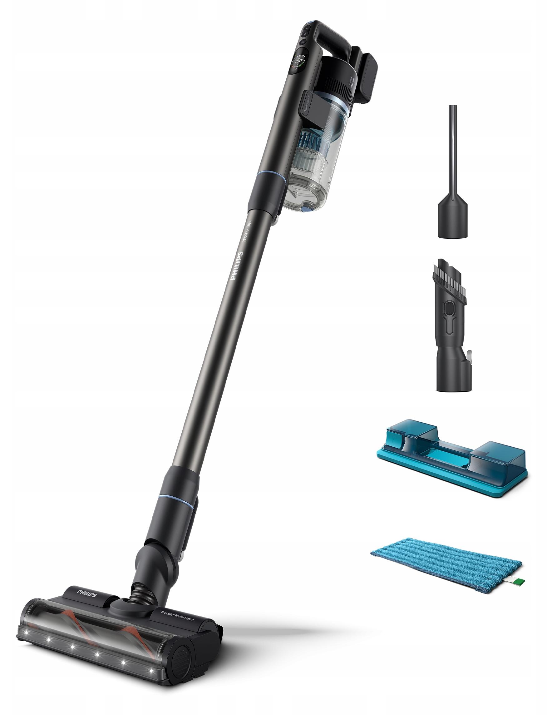 Philips Xc7053/01 Stabstaubsauger 2 in 1 Mit Precisionpower Und Aqua-Modul