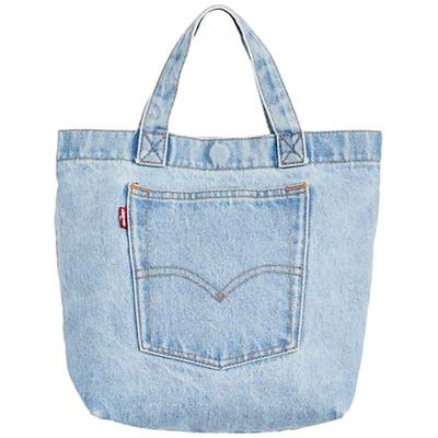 Mini Bag LEVI'S, Damen, blau (ocean indigo wash 12), Denim/Jeans, Baumwolle, Taschen