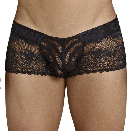 CandyMan Boxer Dentelle Kybele Noir Noir