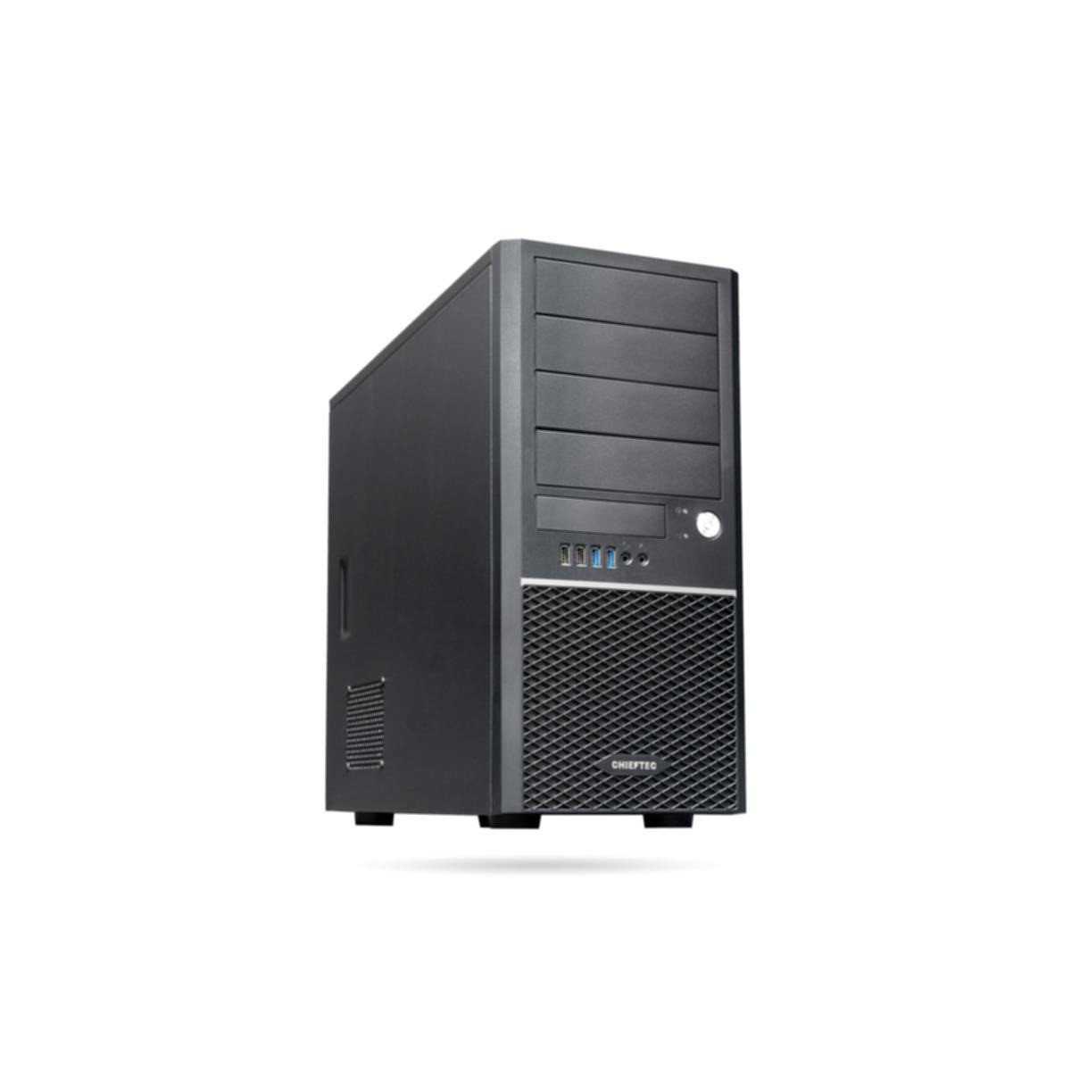 Chieftec CM-25B-OP Midi-tower Classic computerbehuizing, zwart