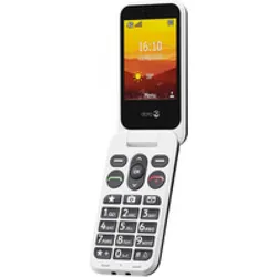 Doro Leva L20 (2.80", 2 Mpx), Tastenhandy, Weiss, Schwarz