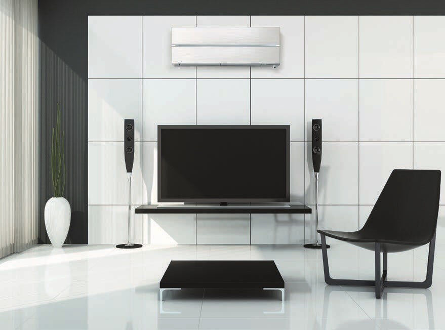 Mitsubishi Electric Condizionatore Climatizzatore Dual Split Kirigamine Style Pearl White R-32 18000+18000 BTU Con MXZ-3F54VF4 18+18
