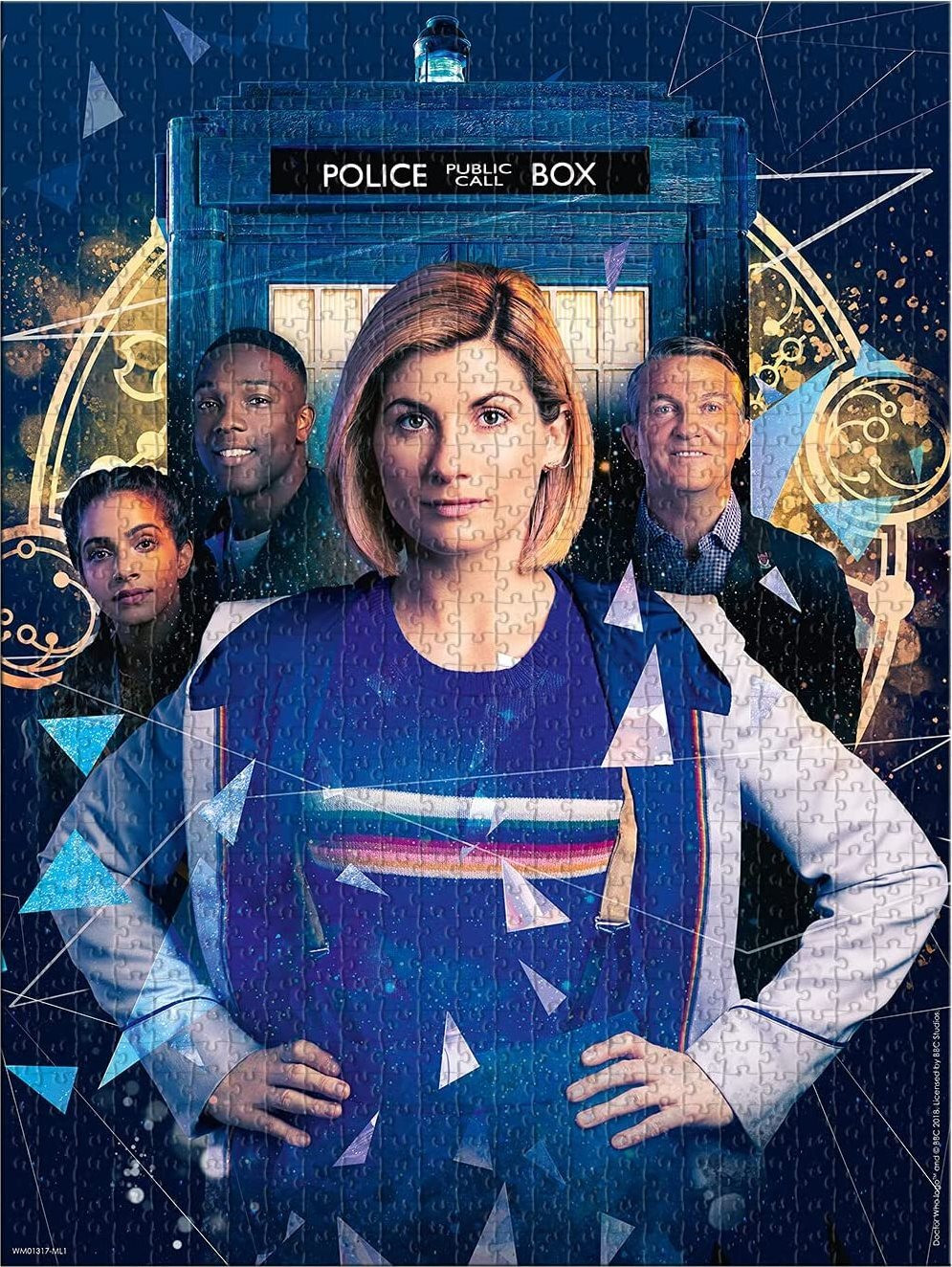 Winning Moves Puzzel Doctor Who De dertiende Dokter - Heden 1000 stukjes