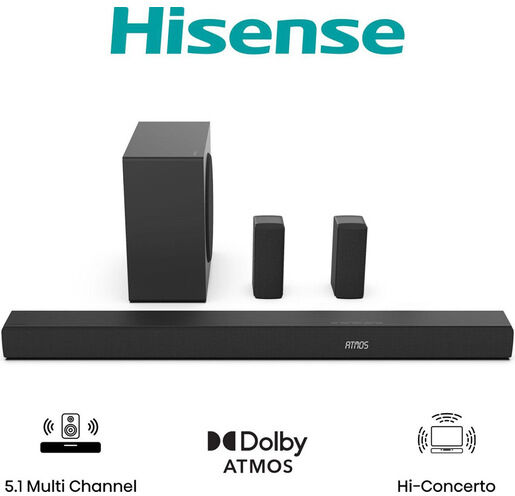 Hisense AX5100Q Nero 5.1 canali 580 W