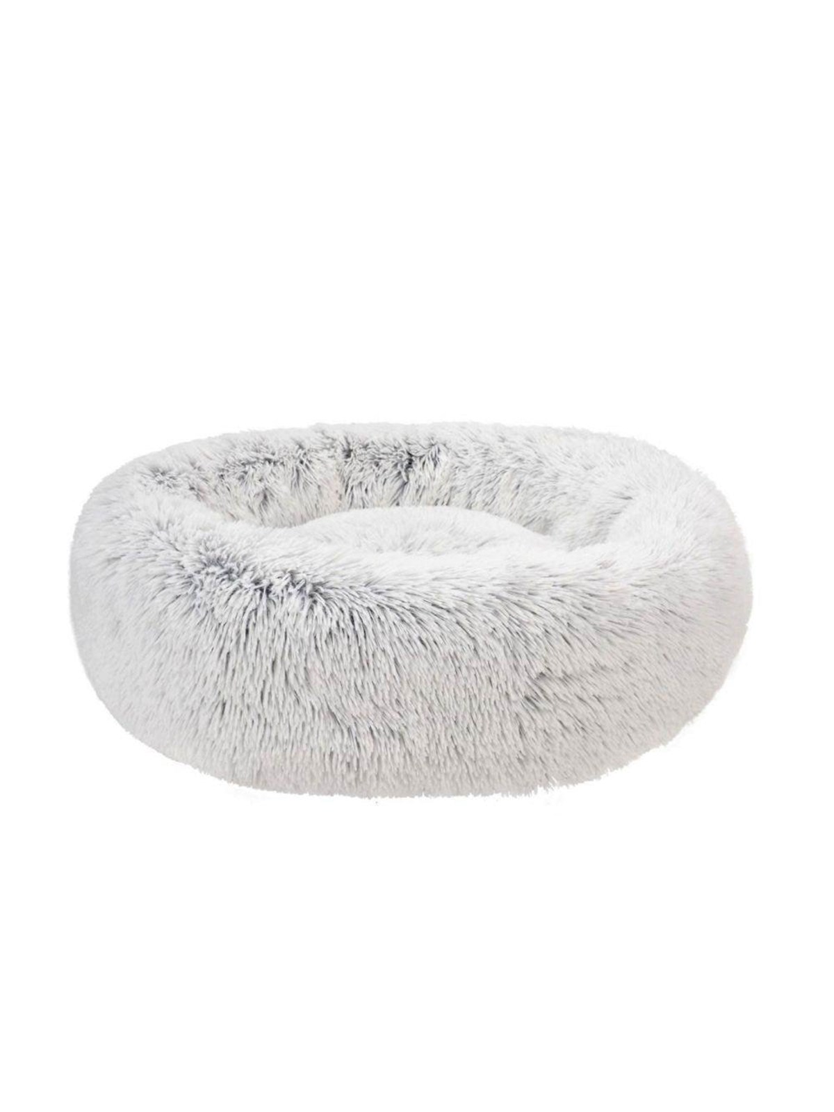 Fluffy fluffy Hundebett m, frozen white 76cm
