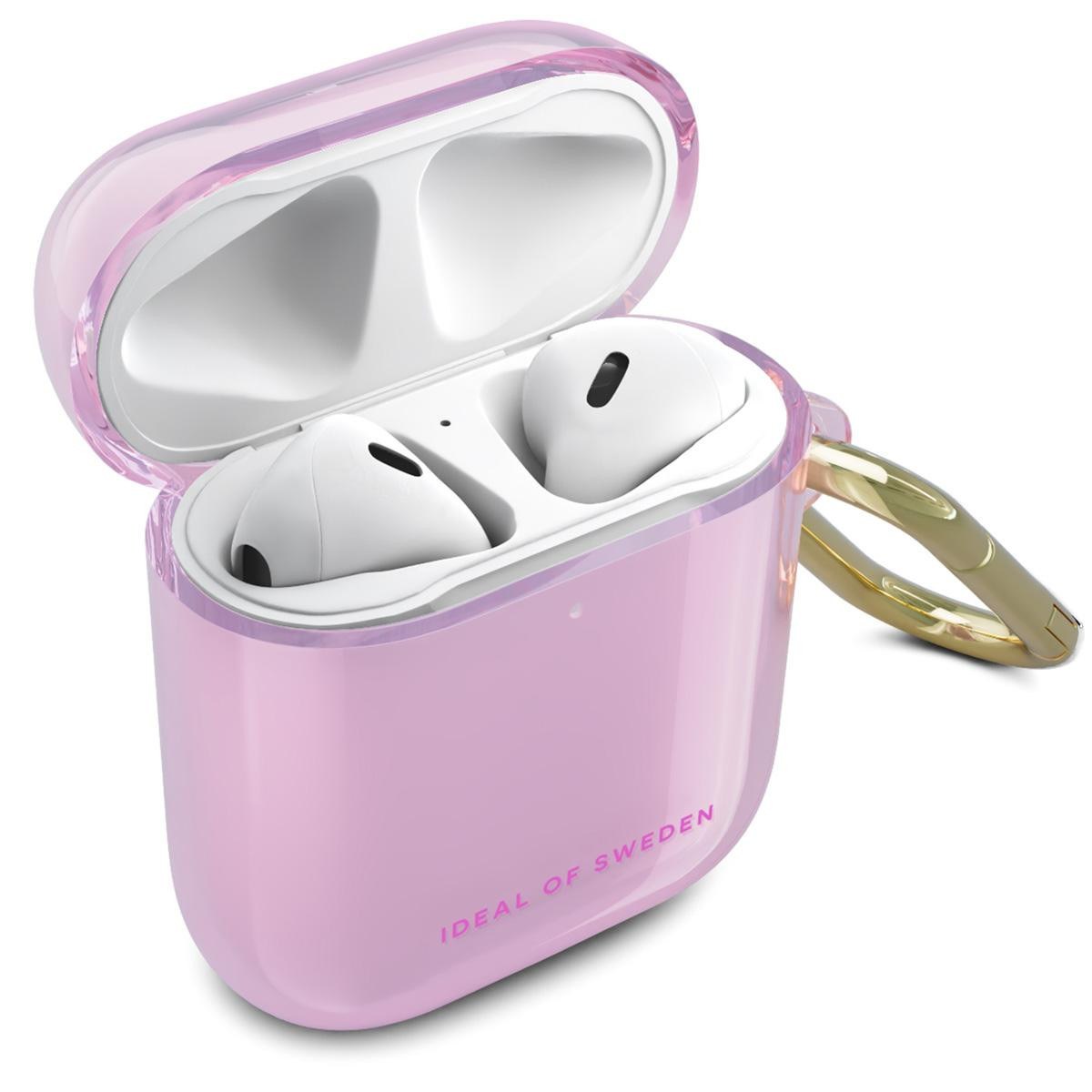 iDeal of Sweden Clear Case voor Apple AirPods 1 / 2 - Light Pink