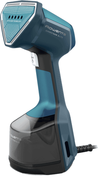 Cepillo de vapor - Rowenta AeroSteam Elite DR9920, Plancha 2 en 1, Vapor y succión, Depósito 200 ml, Interfaz táctil con 3 modos, Azul