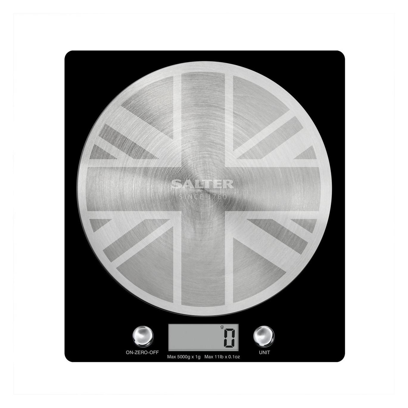 Salter 1036 UJBKDR Great British Disc - Digitale Küchenwaage (1036 UJBKDREU16)