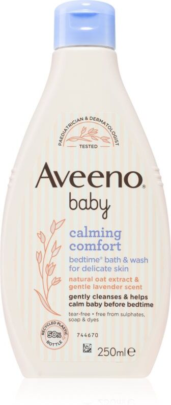 Aveeno Baby Calming Comfort Waschgel für guten Schlaf für Babyhaut 250 ml