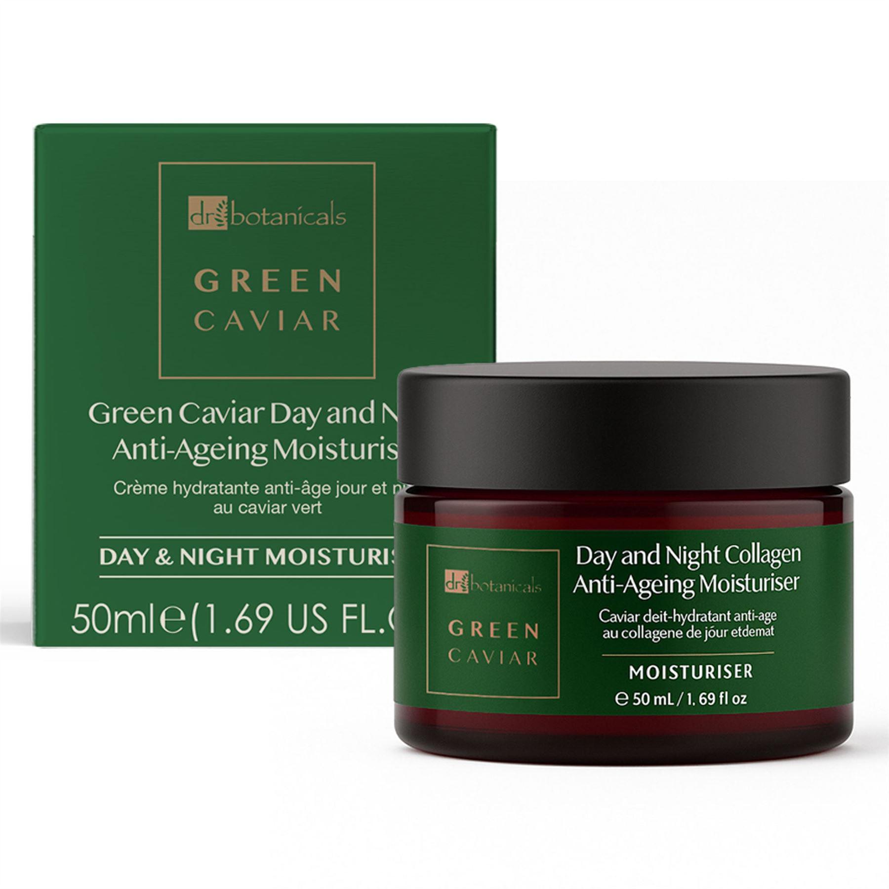 Dr Botanicals Groene Kaviaar Dag- & Nacht Collageen Anti-Aging Hydrator 50ml