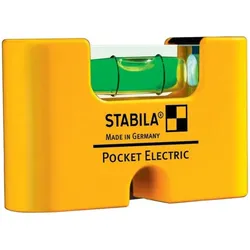 Stabila Mini-Wasserwaage Pocket Electric, 7cm