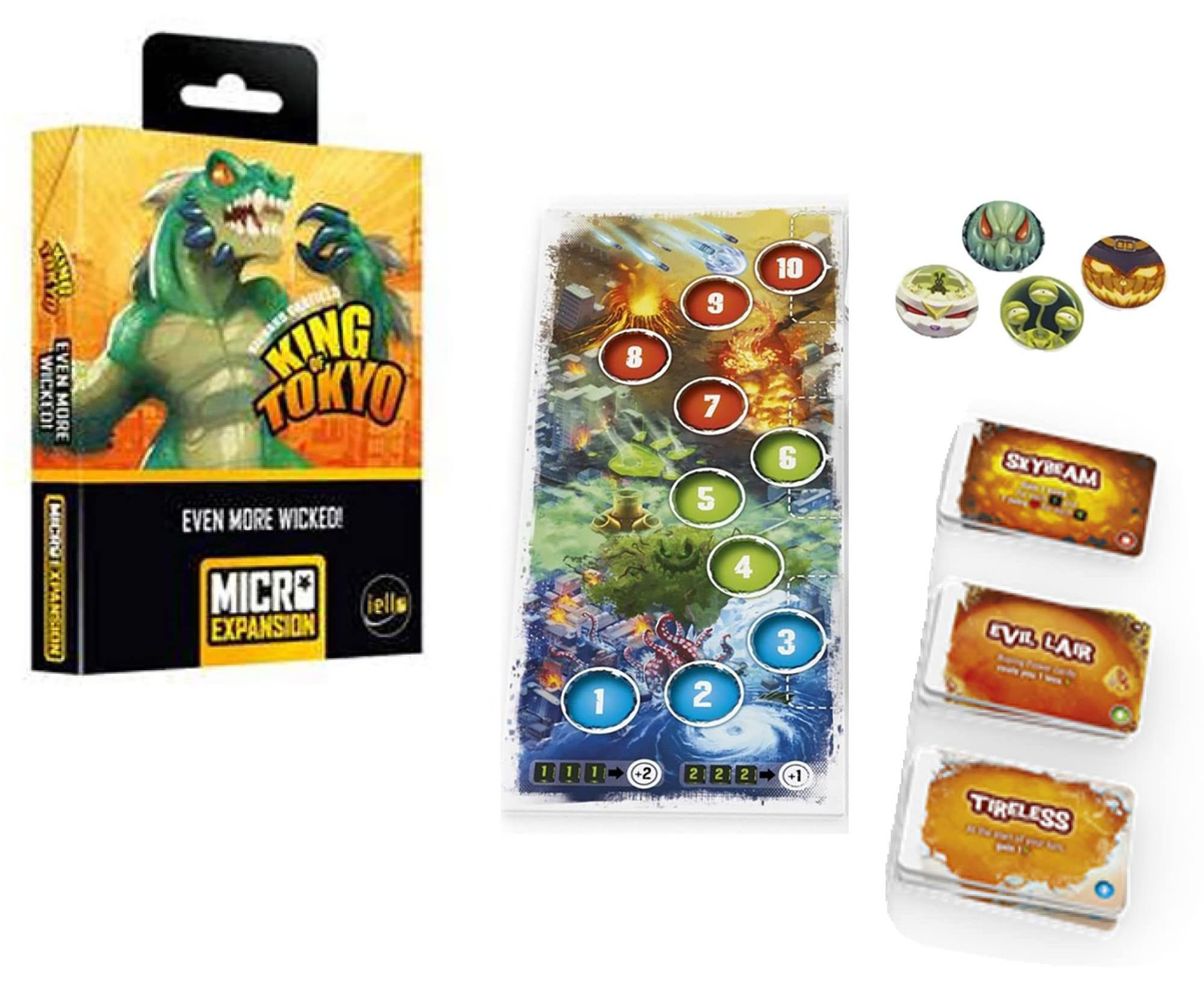 King of Tokyo - Indicatie van kwaadaardigheid (EN)