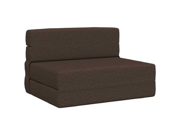 vidaXL Klappsofa Bett Taupe 70 x 72 x 60 cm Stoff